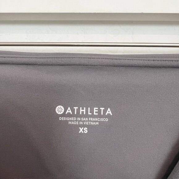 Athleta Mesh Block Stash Pocket Salutation High Rise Athletic Leggings Pants XS - Picture 5 of 10